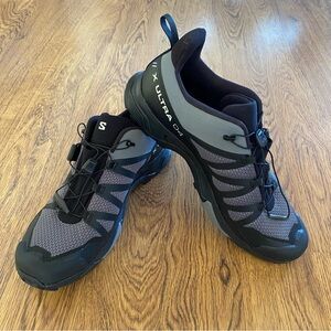 Salomon X Ultra 4 Athletic Shoes - Black and Gray